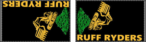 Ruff Ryders Double Sided Flag, Outdoor Decor, Biker Flag, Party Decoration, Flag for Events, Motocycle Enthusiasts Flag