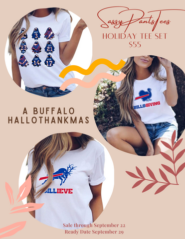 Billieve, Buffalo Reindeer Shirt, 716, Buffalo Bills Christmas, Long S –  SassyPantsTees