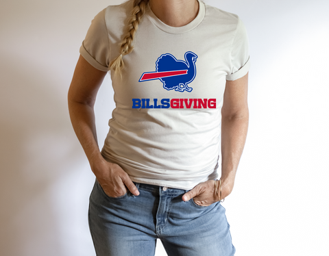 Billieve, Buffalo Reindeer Shirt, 716, Buffalo Bills Christmas, Long S –  SassyPantsTees