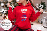 Buffalo Reindeer, Allen Diggs Davis Blitzen, Lets Go Buffalo, Buffalo Christmas, 716, crewneck, Sweatshirt, Sassy Pants Tees, SassyPantsTees SassyPantsTees