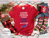 Buffalo Reindeer, Allen Diggs Davis Blitzen, Lets Go Buffalo, Buffalo Christmas, 716, crewneck, Sweatshirt, Sassy Pants Tees, SassyPantsTees SassyPantsTees